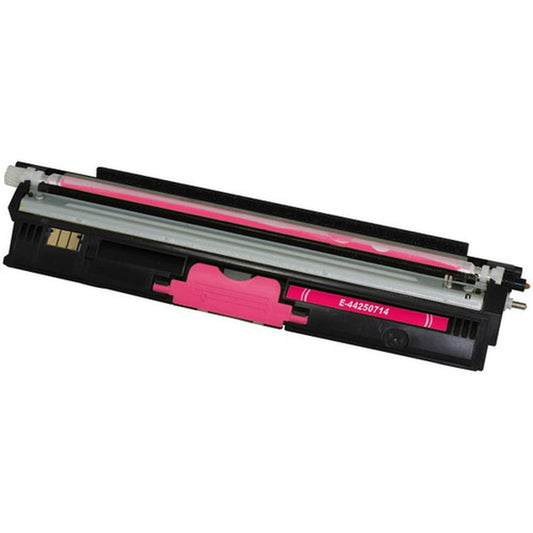 Okidata 44250714 Remanufactured Magenta Toner Cartridge (Type D1) for Oki C110, C130n & MC160 - 2500