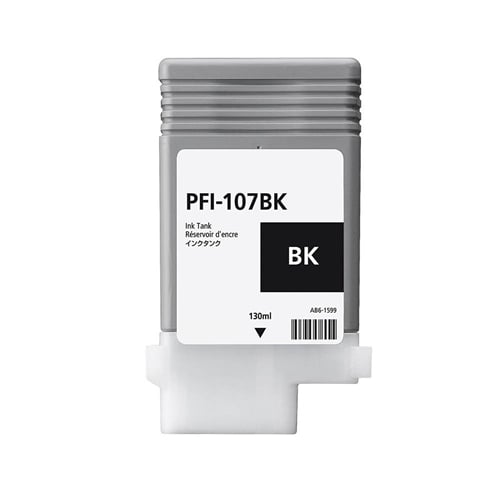 Compatible Canon 6705B001 (PFI-107BK) Black Ink Cartridge
