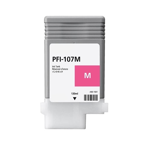 Compatible Canon 6707B001 (PFI-107M) Magenta Ink Cartridge