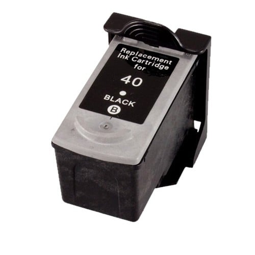 Remanufactured Canon PG-40 Black Ink Cartridge