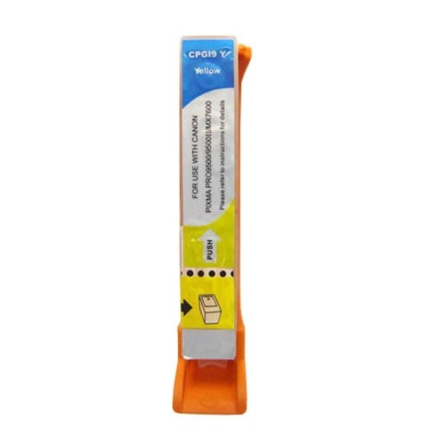Compatible Canon PGI-9Y Yellow Ink Cartridge w/ Chip for the Pixma MX7600 & Pro9500