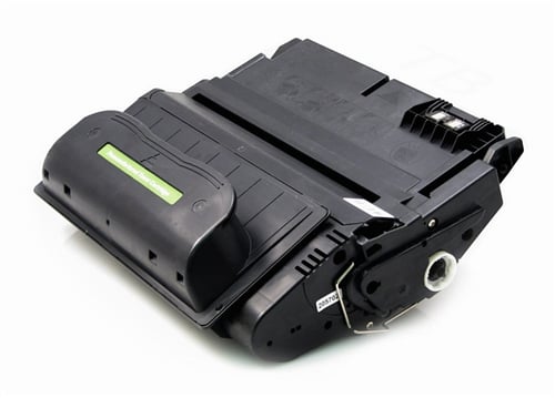 Remanufactured Replacement for Hewlett Packard Q1338A (HP 38A) Black Laser Toner Cartridge