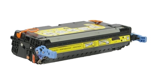 Compatible HP Q7582A Yellow Toner Cartridge