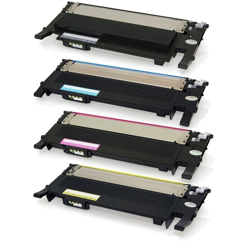 Compatible CLT-404S Series Samsung (Black, Cyan, Magenta, Yellow) Set of 4 Toner Cartridges