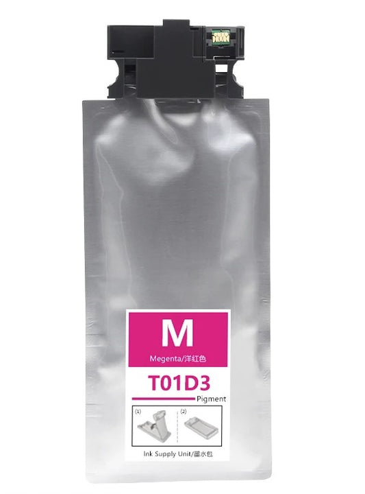 Compatible Epson T01D3 (T01D300) Magenta High-Yield Ink Pack - 20,000 Page-Yield