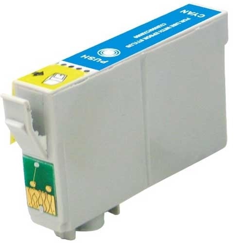 Remanufactured Replacement for Epson T048220 Cyan Ink Cartridge