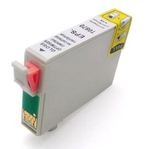 Remanufactured Replacement for Epson T087020 Gloss Optimizer Ink Cartridge for the Stylus Photo R1900