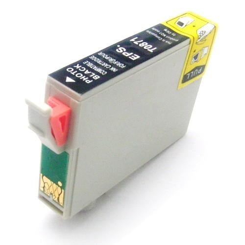 Remanufactured Replacement for Epson T087120 Photo Black Ink Cartridge for the Stylus Photo R1900