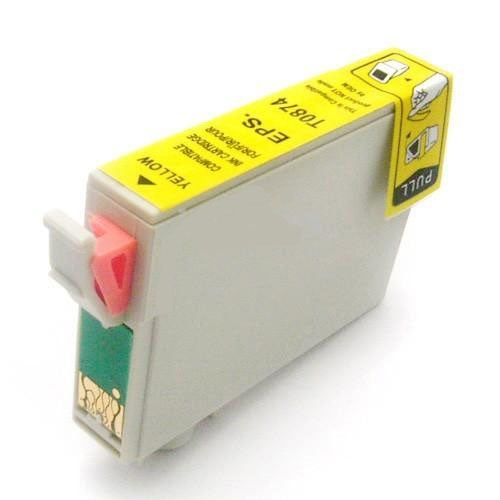 Remanufactured Replacement for Epson T087420 Yellow Ink Cartridge for the Stylus Photo R1900
