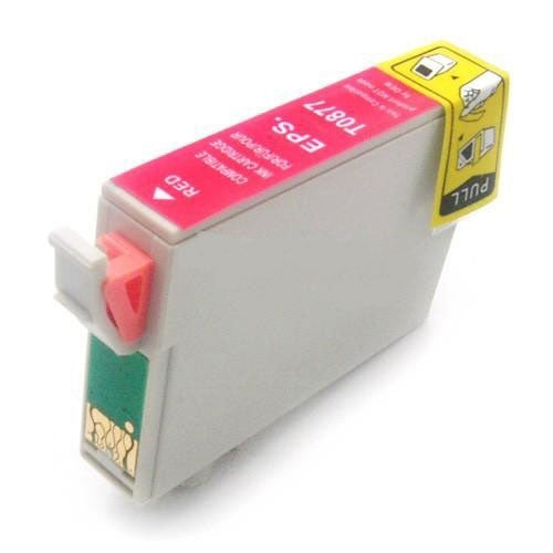 Remanufactured Replacement for Epson T087720 Red Ink Cartridge for the Stylus Photo R1900