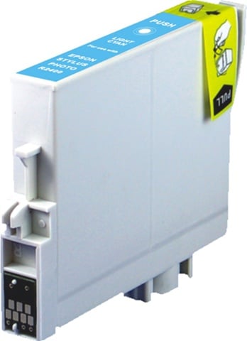 Remanufactured Replacement for Epson T096520 (T0965) Light Cyan Ink Cartridge for the Stylus Photo R2880