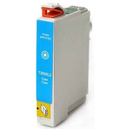 Remanufactured Epson 200XL High Yield Cyan Ink Cartridge