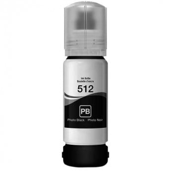 Compatible T512 Photo Black Ink Bottle for Epson T512120-S