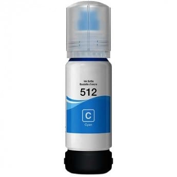 Compatible T512 Cyan Ink Bottle for Epson T512220-S