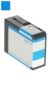 Remanufactured Epson T580200 Pigment Cyan Ink Cartridge