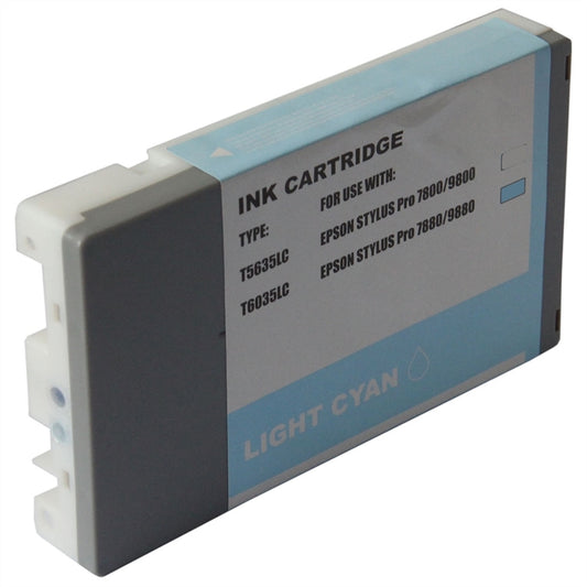 Compatible 220ml Light Cyan Ink Cartridge for Epson T603500