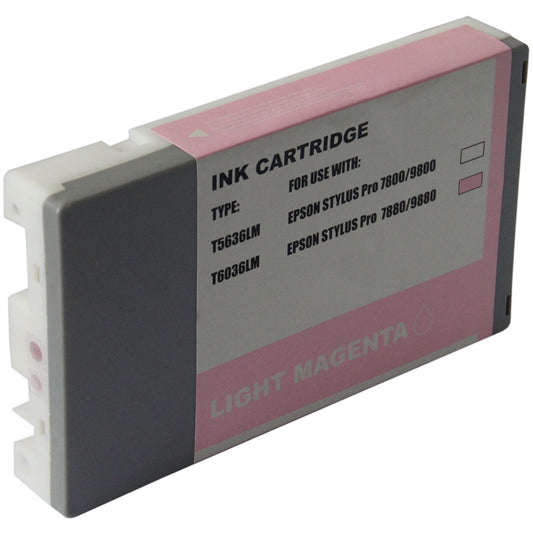 Compatible 220ml Light Magenta Ink Cartridge for Epson T603600
