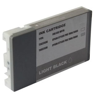 Compatible 220ml Light Black Ink Cartridge for Epson T603700