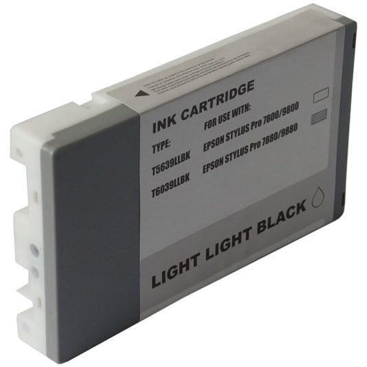 Compatible 220ml Light Light Black Ink Cartridge for Epson T603900