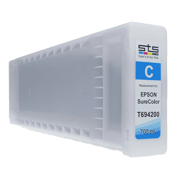 Remanufactured Cyan Ink Cartridge for Epson T6942 (T694200) 700ml