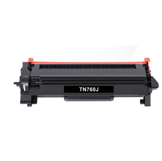 Compatible Brother TN760 JUMBO Black Toner Cartridge (6000 Page Yield)