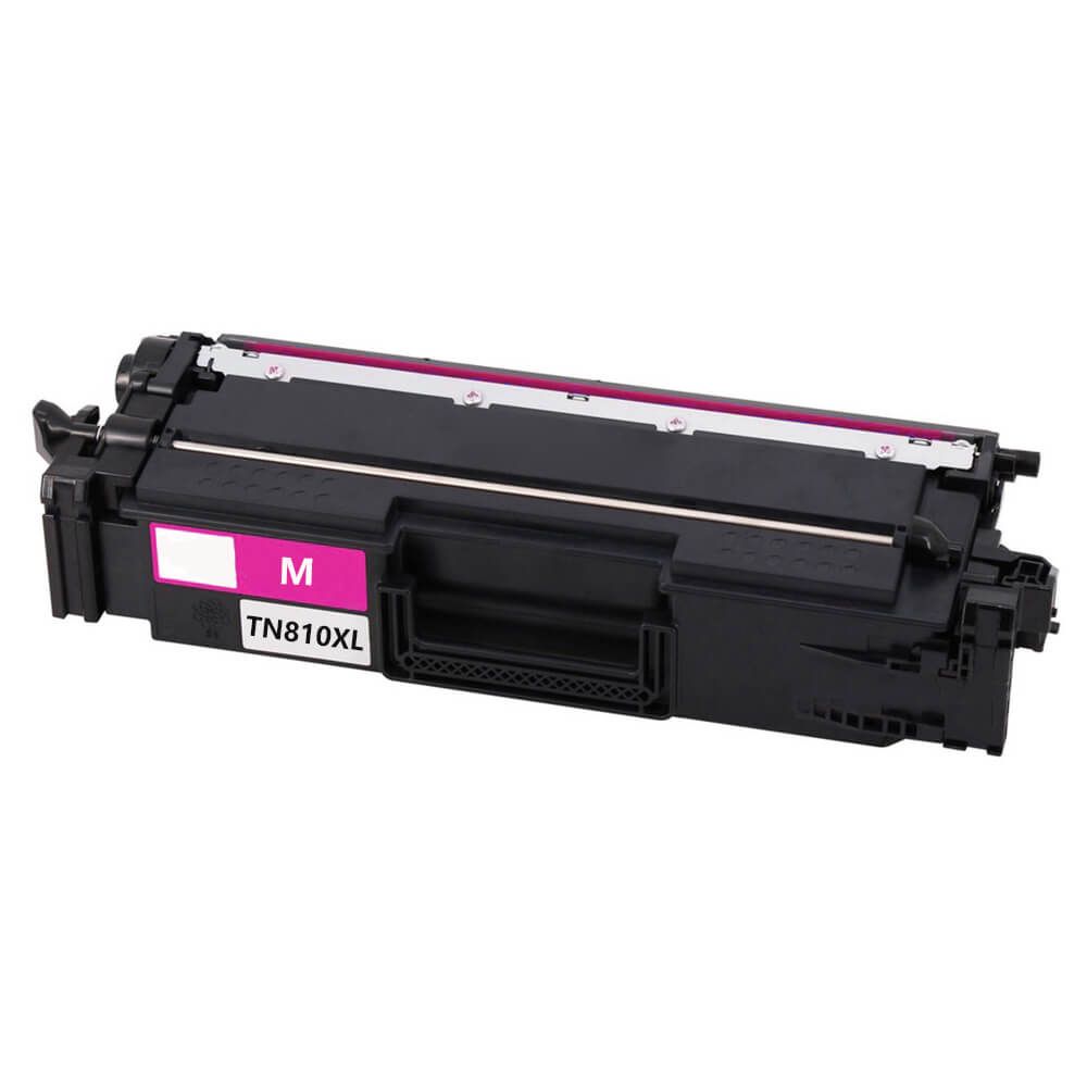 Compatible Brother TN810XL MagentaToner Cartridge - TN810XLM - High Yield