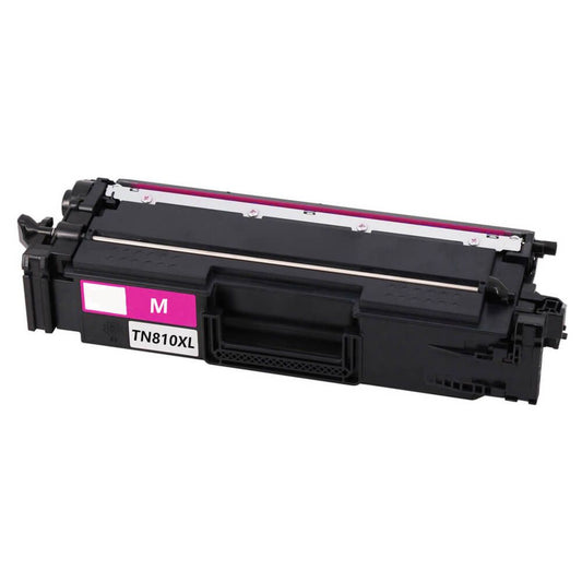 Compatible Brother TN810XL MagentaToner Cartridge - TN810XLM - High Yield