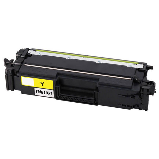 Compatible Brother TN810XL Yellow Toner Cartridge - TN810XLY - High Yield