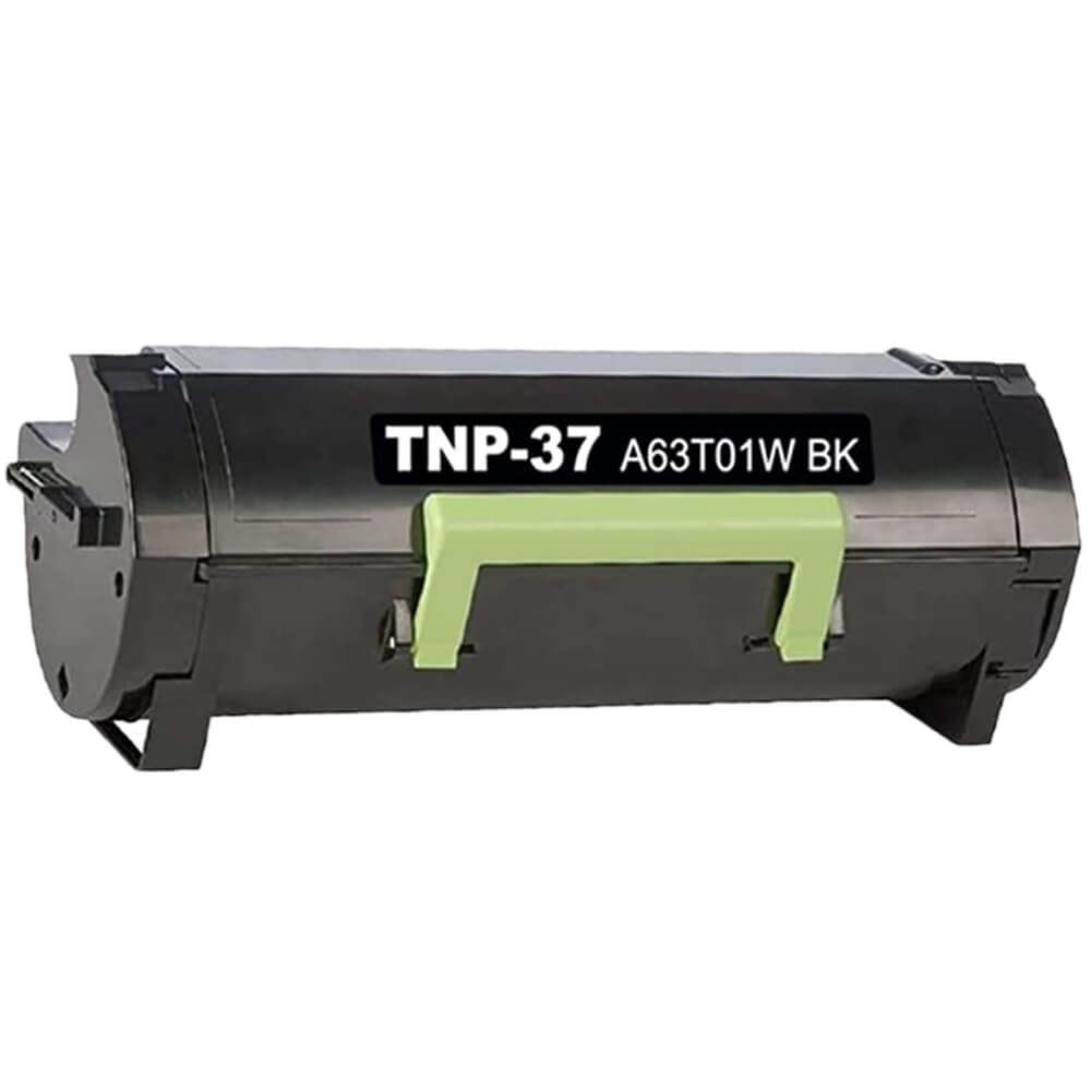 Compatible Konica Minolta A63T01W Toner Cartridge - TNP-37/TNP-34/A63T01F - Black