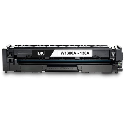 Compatible HP W1380A (HP 138A) Black Toner Cartridge (1,500 Page Yield)
