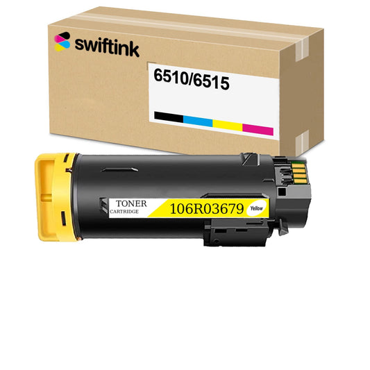 Compatible Xerox Phaser 6510, WorkCentre 6515 Yellow Extra High Yield Toner (106R03692)