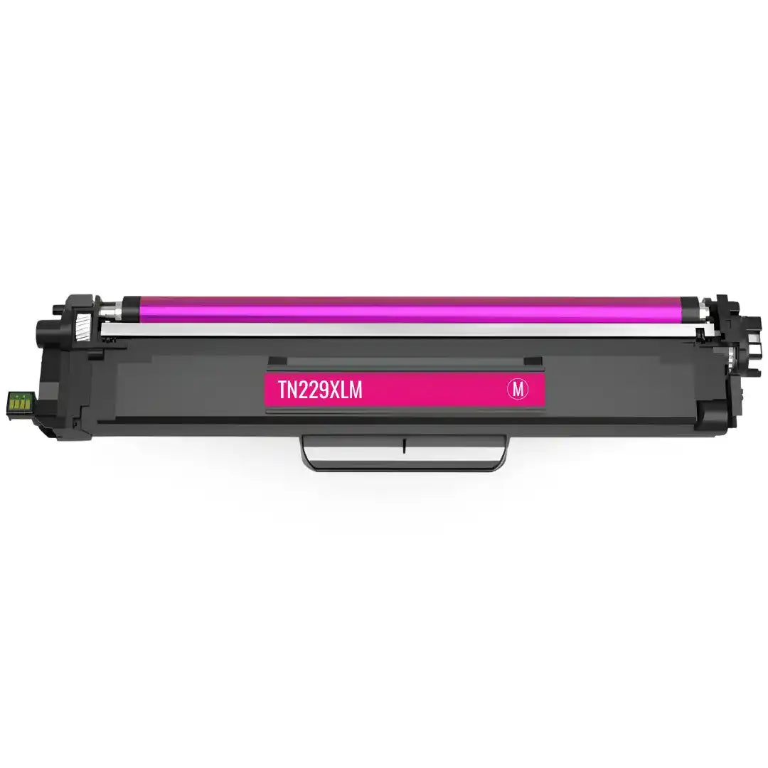 Compatible Brother TN229XLM High Yield Magenta Toner Cartridge (2300 Page Yield)