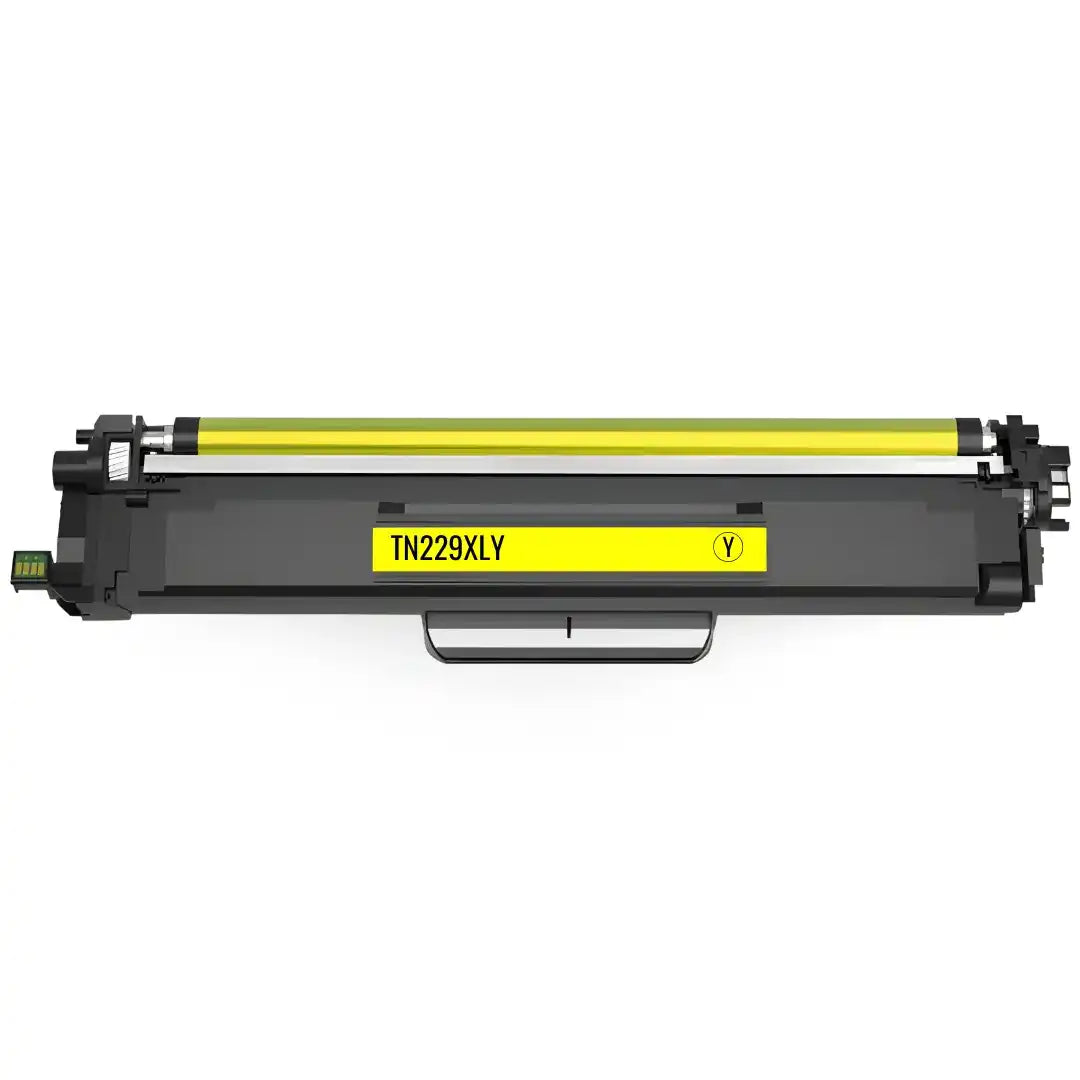 Compatible Brother TN229XLY High Yield Yellow Toner Cartridge (2300 Page Yield)