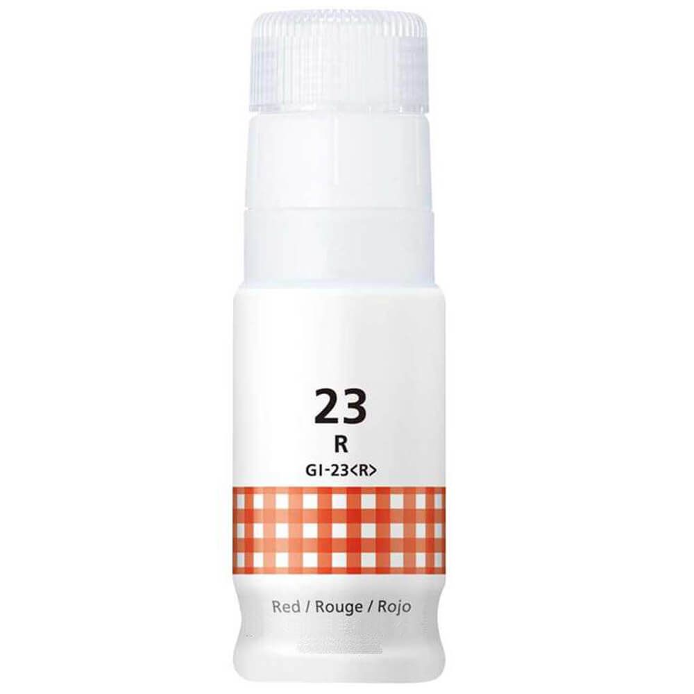 Compatible Canon GI-23R Red Ink Bottle 60mL