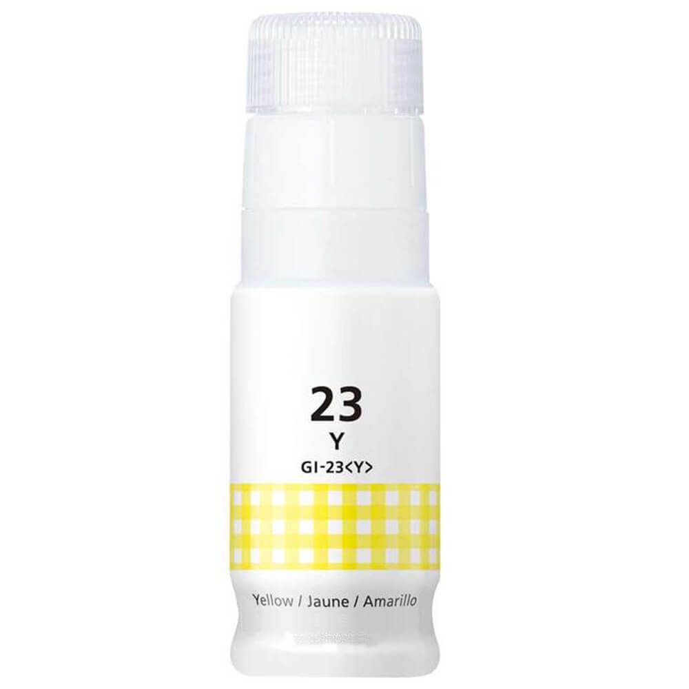 Compatible Canon GI-23Y Yellow Ink Bottle 60mL