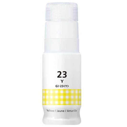 Compatible Canon GI-23Y Yellow Ink Bottle 60mL