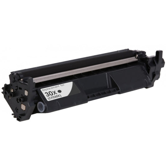 Compatible for hp cf230x (hp 30x) high yield black toner cartridge (3,500 page yield)