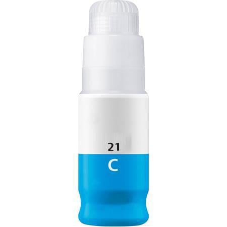 Compatible Canon GI-21C Cyan Ink Bottle 70mL