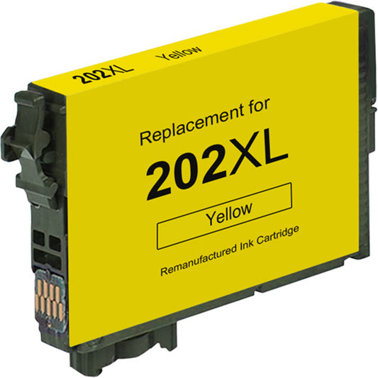 Remanufactured Epson 202XL High Yield Yellow Ink Cartridge
