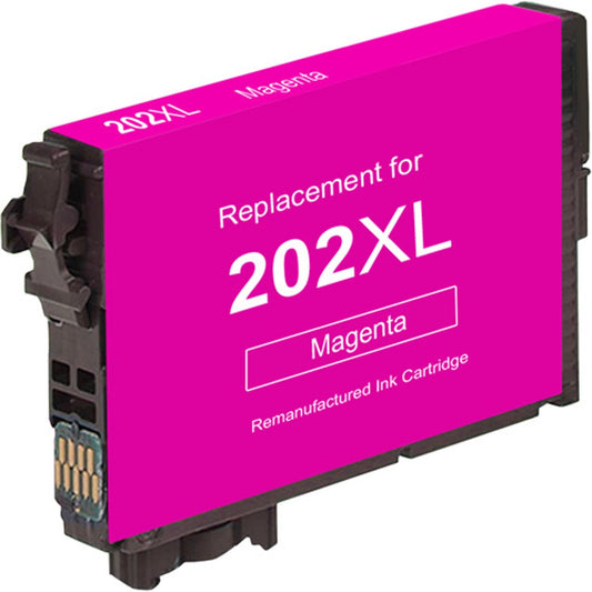 Remanufactured Epson 202XL High Yield Magenta Ink Cartridge