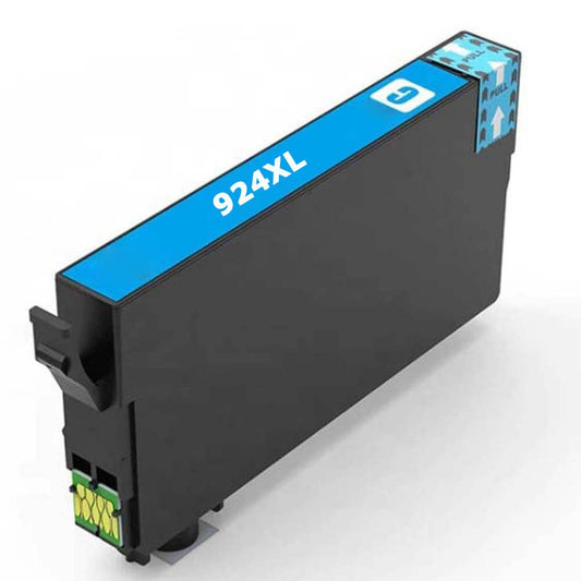 Remanufactured Epson 924XL Ink High Yield Cyan Ink Cartridge - T924XL220
