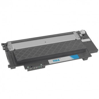 Compatible hp w2061a (hp 116a) cyan toner cartridge (700 page yield)