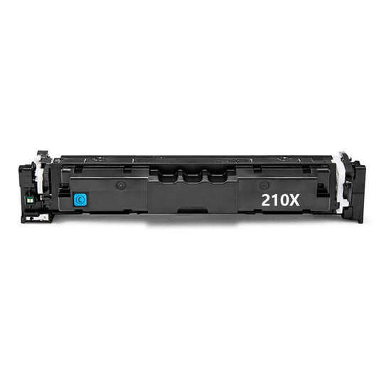 Compatible HP 210X High-Yield Cyan LaserJet Toner Cartridge - W2101X