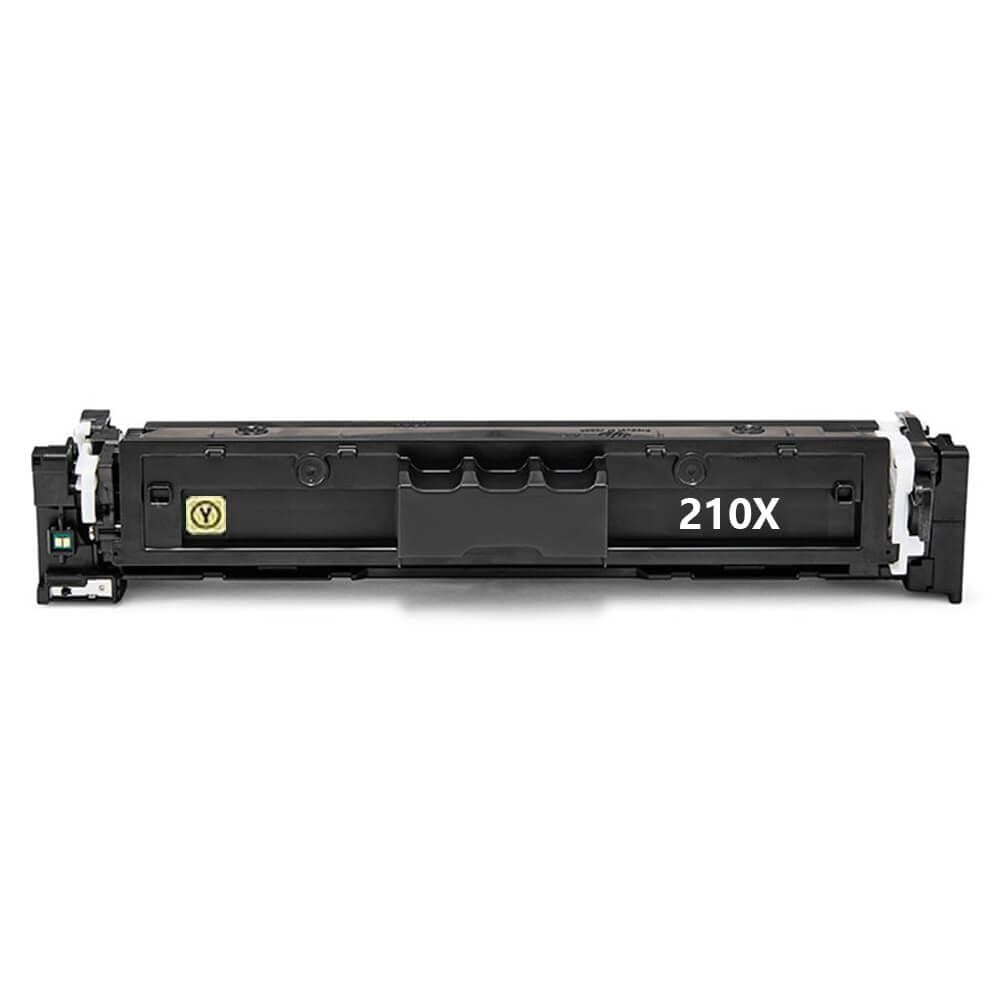 Compatible HP 210X High-Yield Yellow LaserJet Toner Cartridge - W2102X