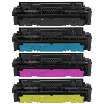 Compatible HP 414A Toner Cartridge 4-Piece Combo Pack (With chip)