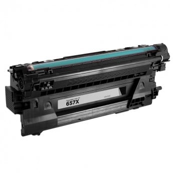 Compatible hp 657x (cf470x) high-yield black toner cartridge