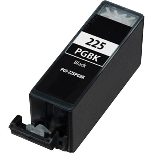 Compatible canon pgi-225 pigment black ink cartridge w/ chip