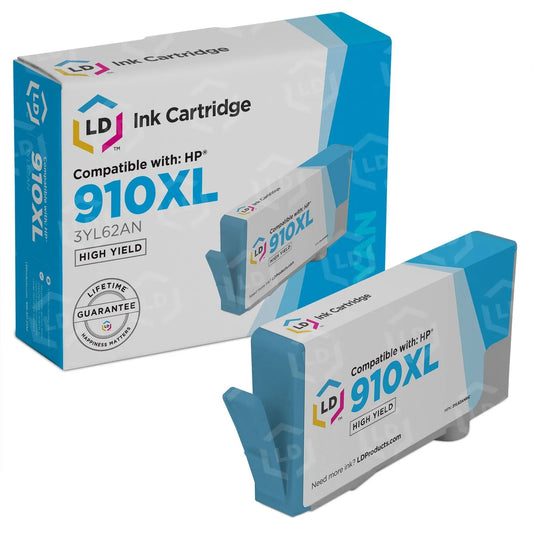 Compatible HP 910XL Cyan Ink Cartridge – High Yield (3YL62AN)