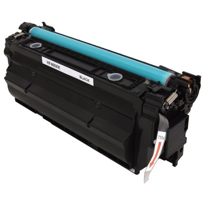 Compatible hp 656x (cf460x) high-yield black toner cartridge