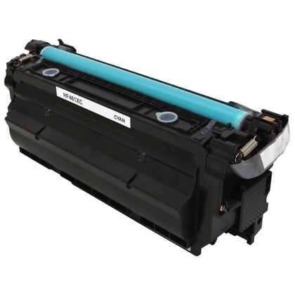 Compatible hp 656x (cf461x) high-yield cyan toner cartridge